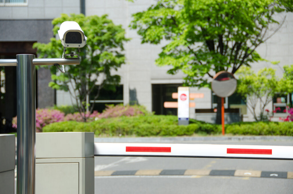 Parking lot Security camera