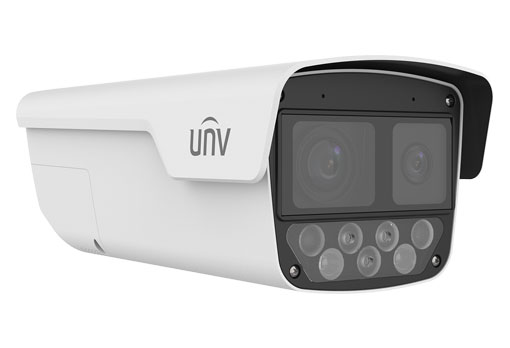 dual-lens license plate recognition (LPR) camera